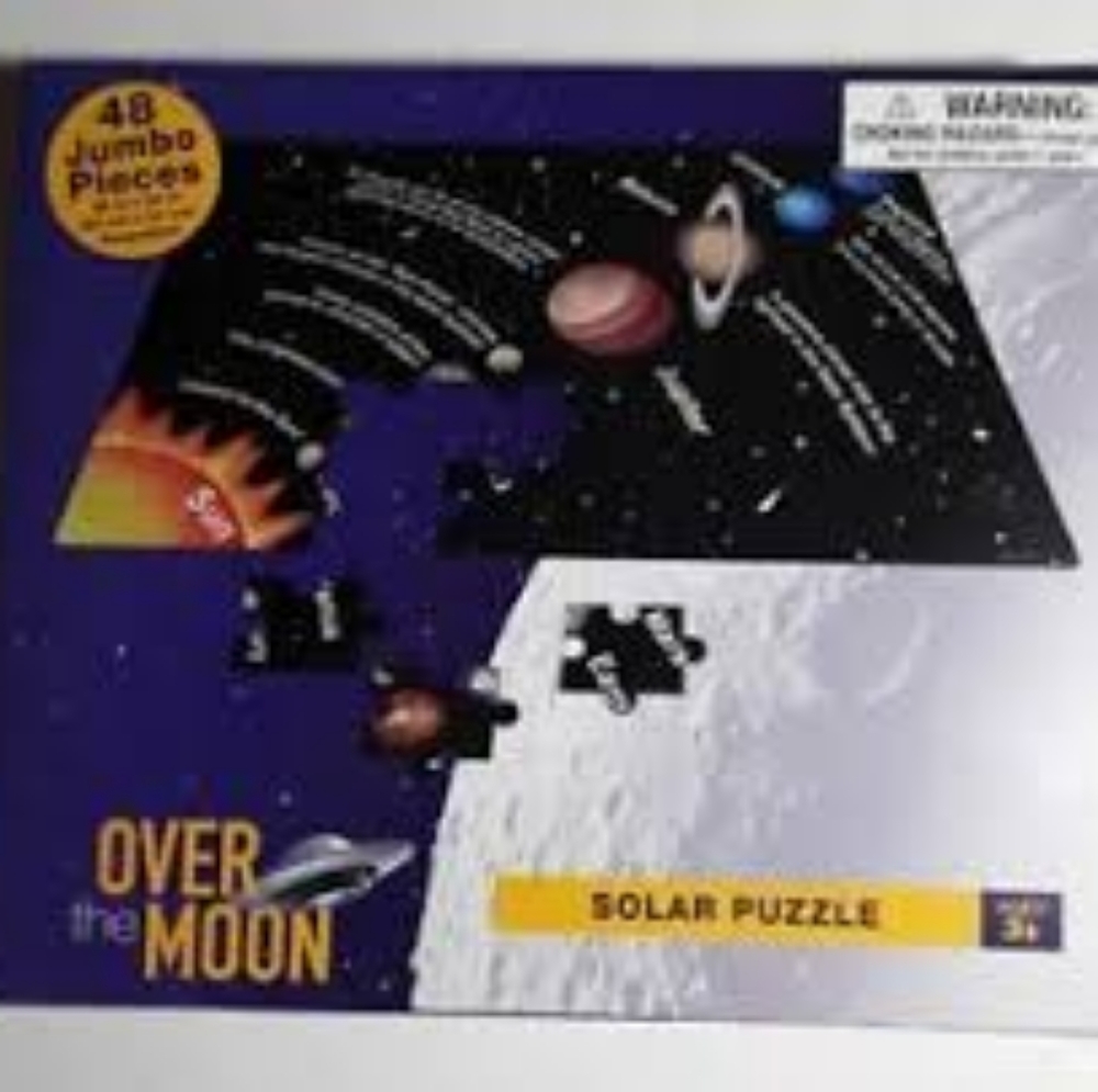 Over The Moon Solar Puzzle 48 Jumbo Pieces